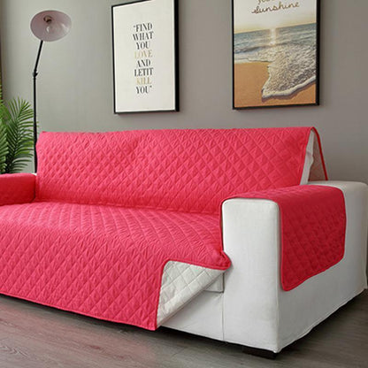 Lighteme Sofabezug aus Polyester in Unifarben (7 Farben &amp; 3 Größen)