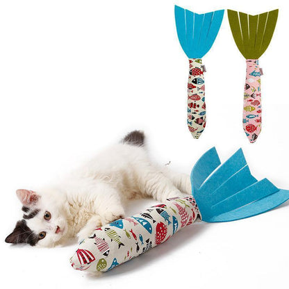 Lighteme Sound Papierkatzenspielzeug in Fischform (2 Farben)