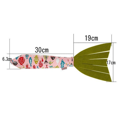 Lighteme Sound Papierkatzenspielzeug in Fischform (2 Farben)