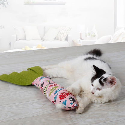 Lighteme Sound Papierkatzenspielzeug in Fischform (2 Farben)