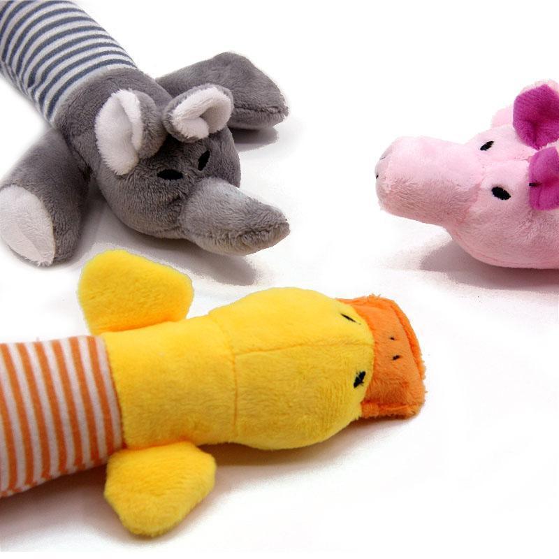 Lighteme Sound Toy Stripe Interaktives Hunde-Stofftier (3 Varianten)