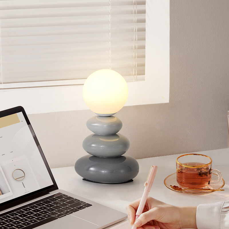 Lampe de table créative Lighteme Stacked Stone