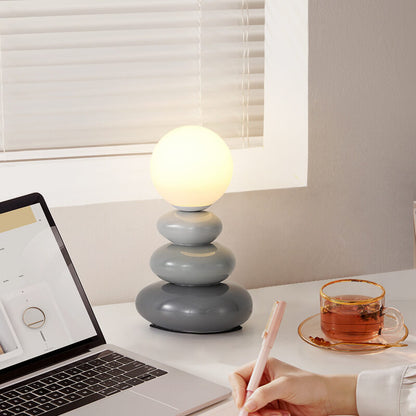 Lampe de table créative Lighteme Stacked Stone