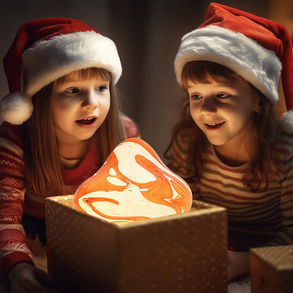 Lighteme Buntglas-Pilzlampe