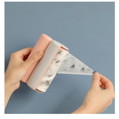 Rouleau anti-peluches adhésif portable et déchirable Lighteme - 60 feuilles (4 couleurs)