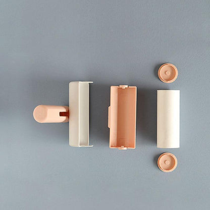 Rouleau anti-peluches adhésif portable et déchirable Lighteme - 60 feuilles (4 couleurs)