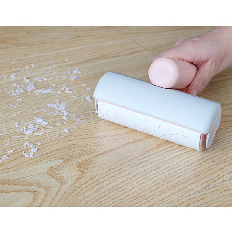 Rouleau anti-peluches adhésif portable et déchirable Lighteme - 60 feuilles (4 couleurs)