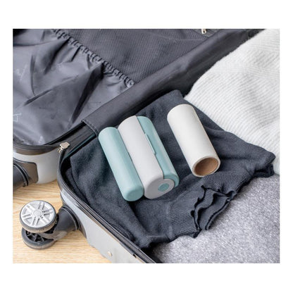 Rouleau anti-peluches adhésif portable et déchirable Lighteme - 60 feuilles (4 couleurs)