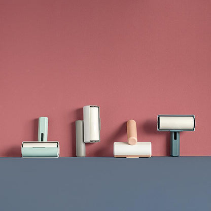 Rouleau anti-peluches adhésif portable et déchirable Lighteme - 60 feuilles (4 couleurs)