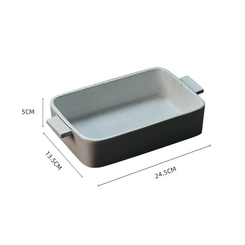 Moule à pâtisserie carré en grès Lighteme