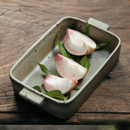 Moule à pâtisserie carré en grès Lighteme