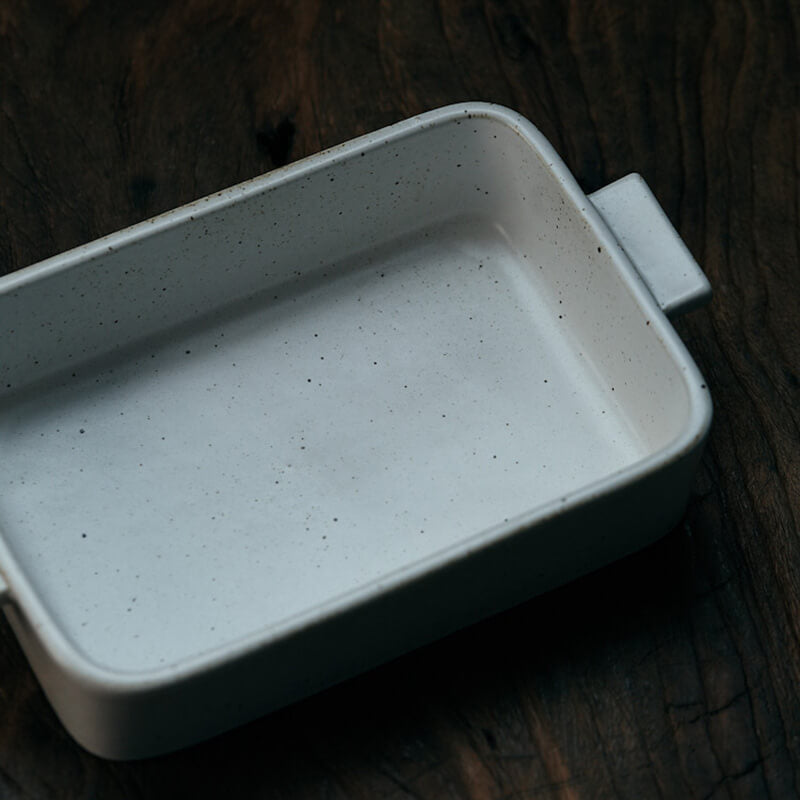 Moule à pâtisserie carré en grès Lighteme