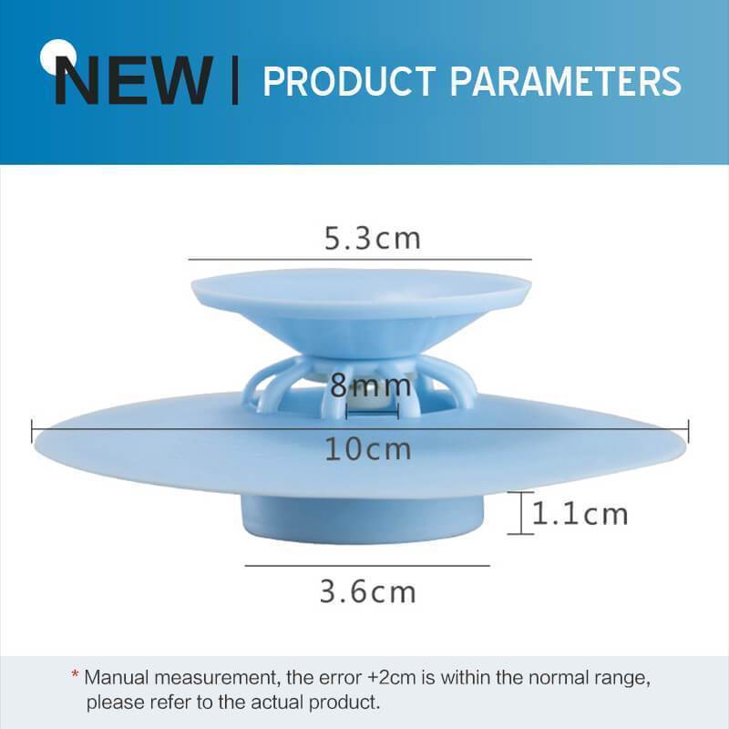 Bouchons et passoires Lighteme (lot de 4) (4 couleurs)