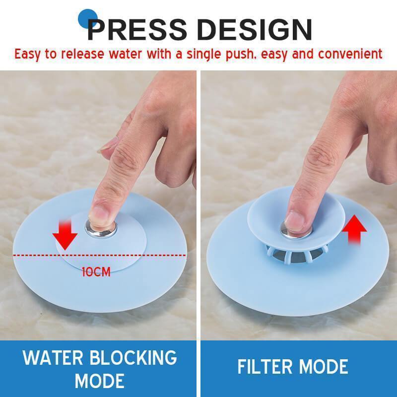 Bouchons et passoires Lighteme (lot de 4) (4 couleurs)