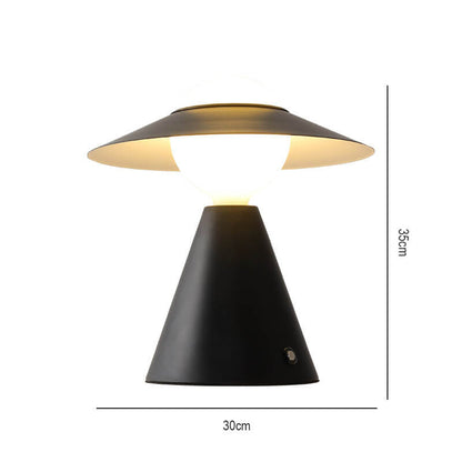 Lighteme Strohhut-Tischlampe