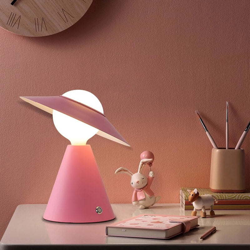 Lighteme Strohhut-Tischlampe