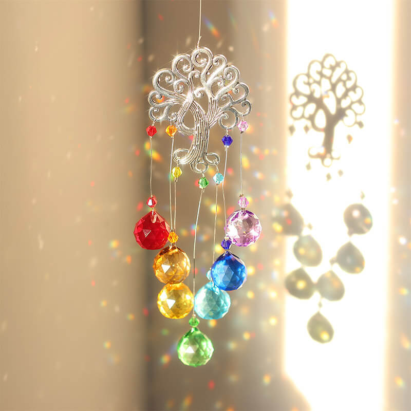 Pendentif attrape-soleil en cristal Lighteme