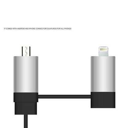 Lighteme Two-In-One Retractable Car Charger (4 colors)