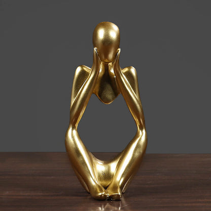 Décoration en résine Lighteme Thinker 