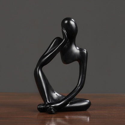 Décoration en résine Lighteme Thinker 