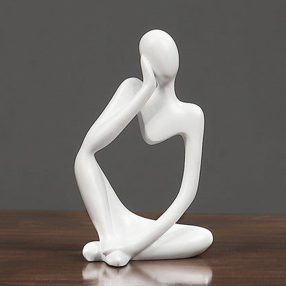 Décoration en résine Lighteme Thinker 