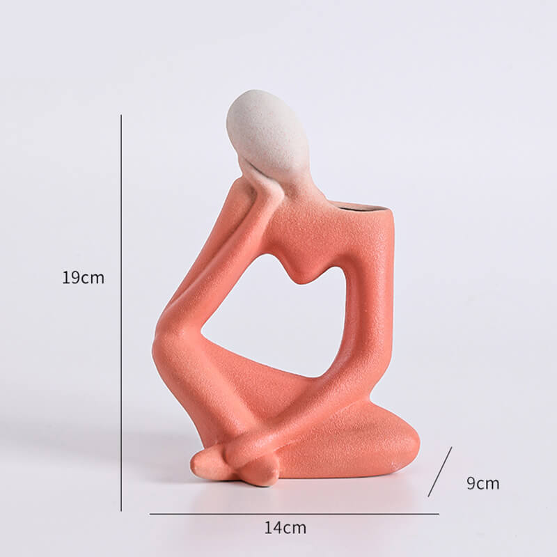 Lighteme Thinker Ceramic Vase