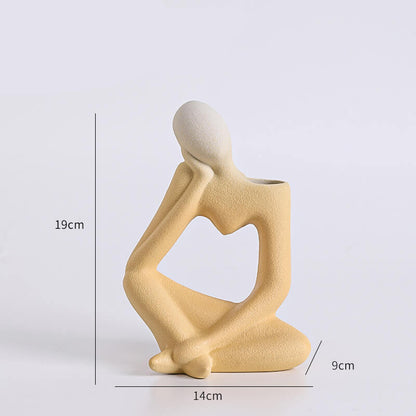Lighteme Thinker Ceramic Vase