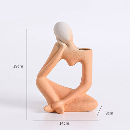 Lighteme Thinker Ceramic Vase