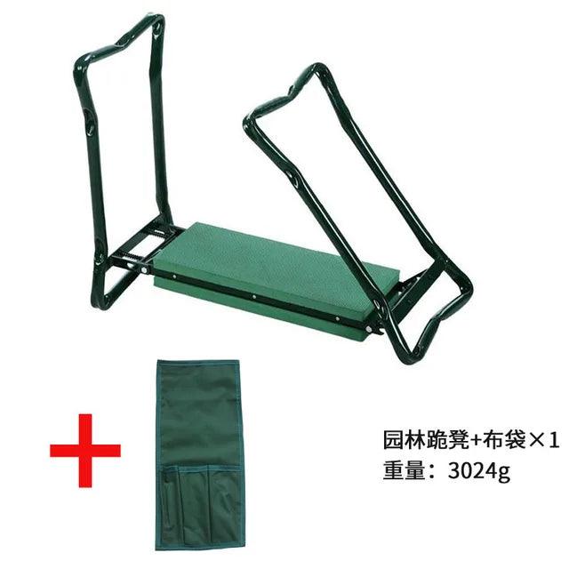 Lighteme, le banc à genoux 2 en 1 ultime avec un grand confort et des poches à outils