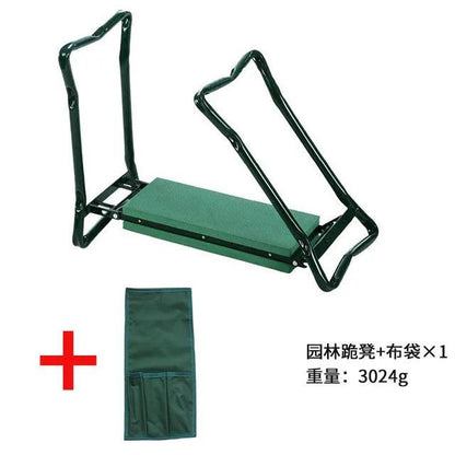 Lighteme, le banc à genoux 2 en 1 ultime avec un grand confort et des poches à outils