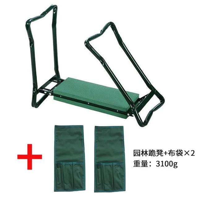 Lighteme, le banc à genoux 2 en 1 ultime avec un grand confort et des poches à outils