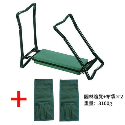 Lighteme, le banc à genoux 2 en 1 ultime avec un grand confort et des poches à outils