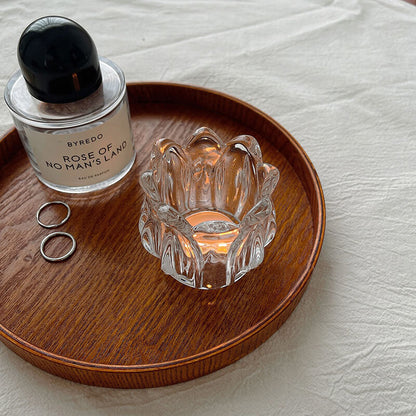 Lighteme Tulip Glass Candle Holder