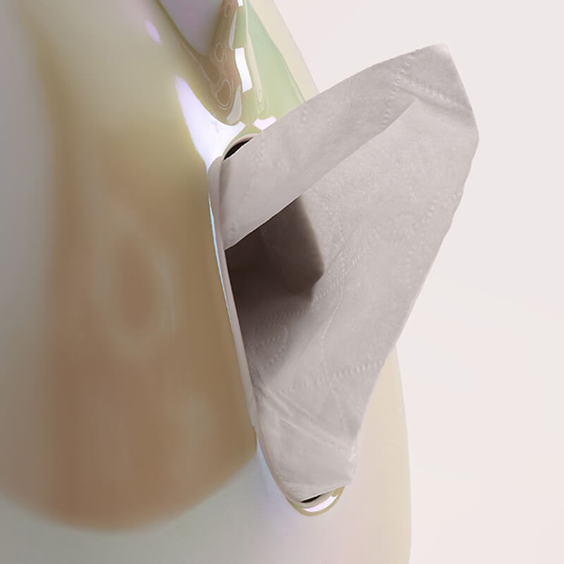 Lighteme Einhorn-Taschentuchbox aus Keramik