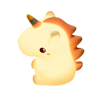 Veilleuse en silicone Licorne Lighteme 