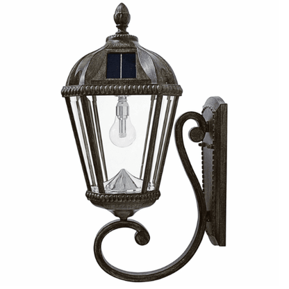 Lighteme Solar Lamp Wall Mount - Weathered Bronze