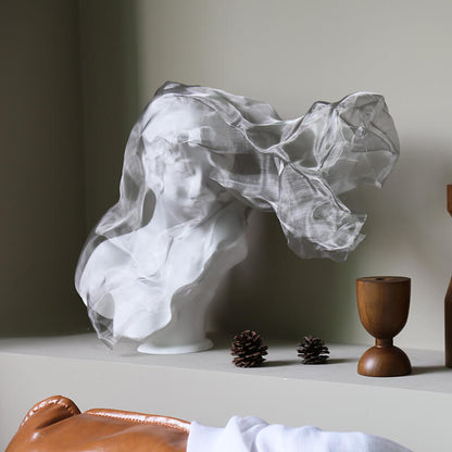 Lighteme Schleiermädchen-Dekoration aus Kunstharz