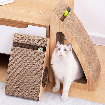 Table à griffer verticale Lighteme pour chat (2 modèles)