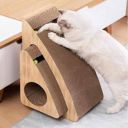 Table à griffer verticale Lighteme pour chat (2 modèles)