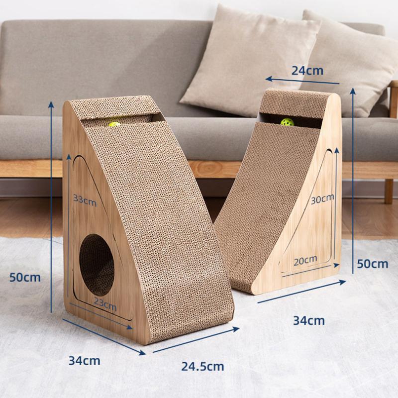 Table à griffer verticale Lighteme pour chat (2 modèles)