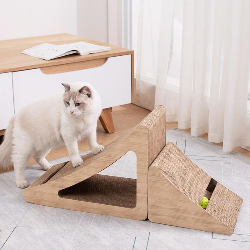 Table à griffer verticale Lighteme pour chat (2 modèles)