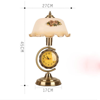 Lighteme Vintage Clock Desk Lamp
