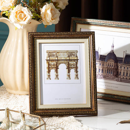 Cadre photo vintage en relief Lighteme