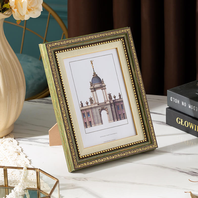 Cadre photo vintage en relief Lighteme