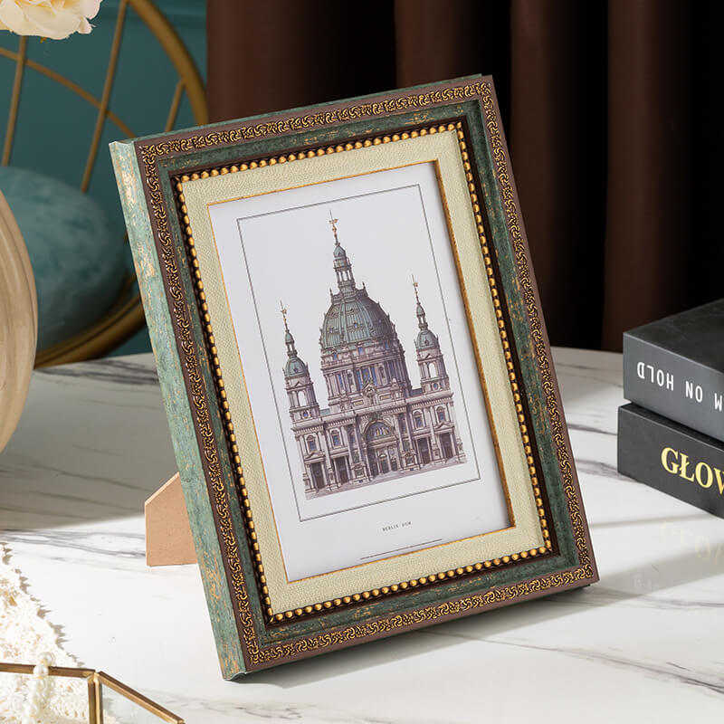 Cadre photo vintage en relief Lighteme