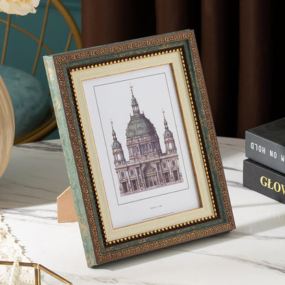 Cadre photo vintage en relief Lighteme