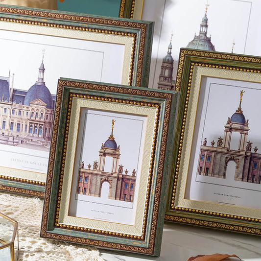 Cadre photo vintage en relief Lighteme