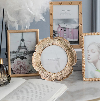 Cadre photo fleur vintage Lighteme