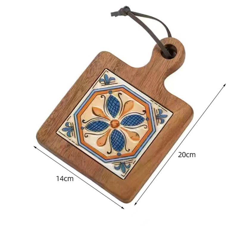 Set de table en céramique à motif vintage Lighteme