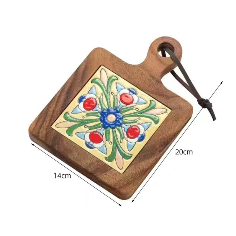 Set de table en céramique à motif vintage Lighteme